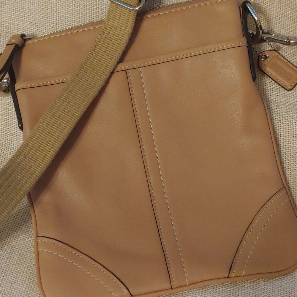 Tan Cross Body Purse